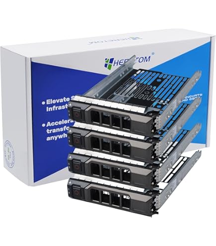 Amazon.co.jp: WUYILED 3.5インチハードドライブキャディトレイ Dell